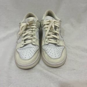 Authentic Sail and White Nike Dunk Low